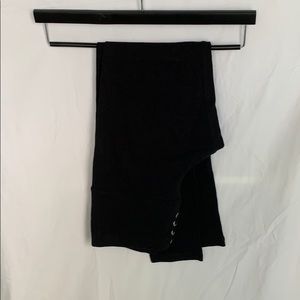 Black Lace Up Legging